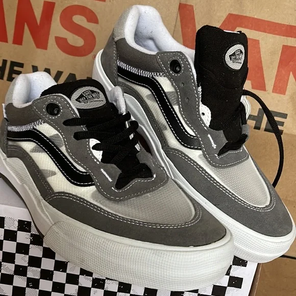 Vans Berle Grey/Black/White WMNS - Picture 7 of 16